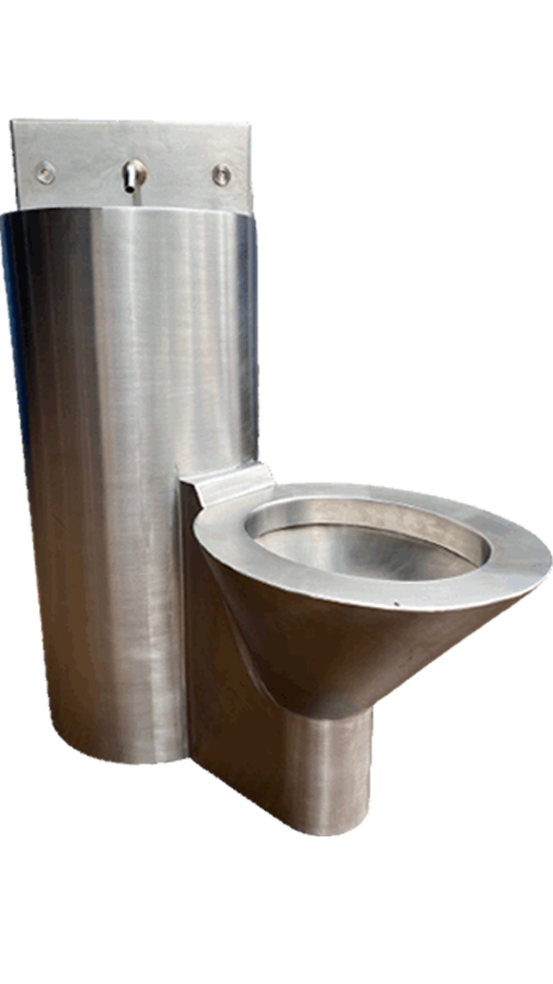 Lavatório combinado bacia sanitaria Antivandalismo em Inox