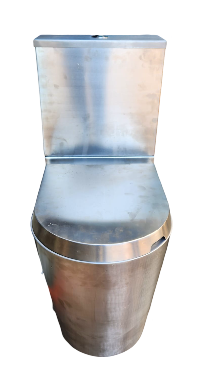 VASO SANITARIO ANTIVANDALISMO INOX 304