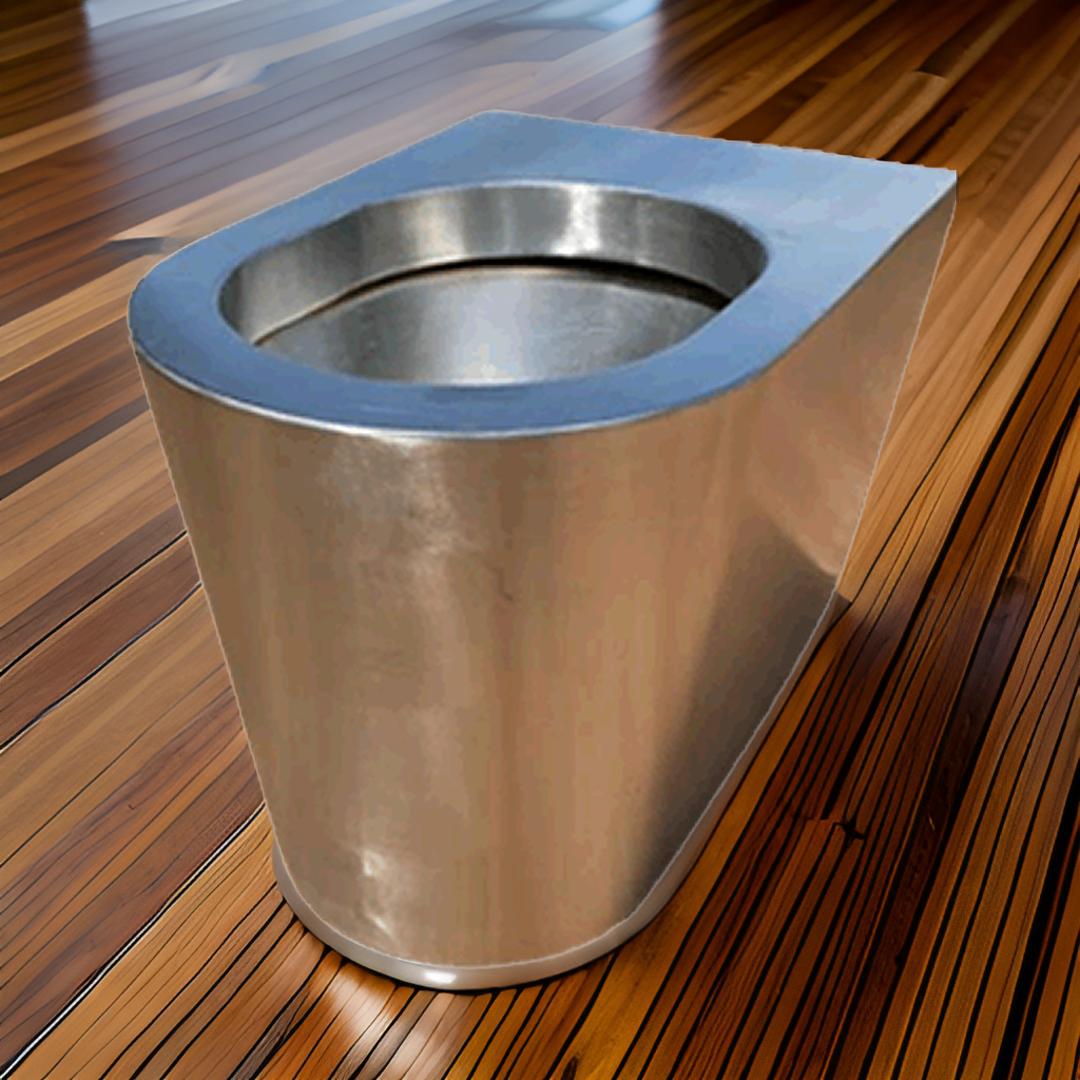 Vaso sanitário anti vandalismo em inox